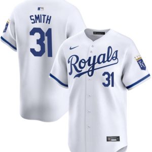 Kansas City Royals #31 Will Smith White 2024 Home Limited Cool Base Stitched Jersey