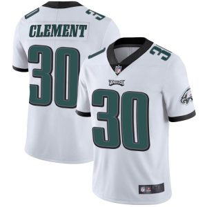 Philadelphia Eagles #30 Corey Clement White Vapor Untouchable Limited Stitched Jersey