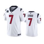 Houston Texans #7 C.J. Stroud White 2023 F.U.S.E. With 1-Star C Patch Vapor Untouchable Limited Stitched Jersey