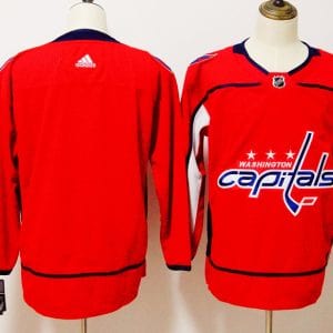 Washington Capitals Red Stitched Adidas Jersey