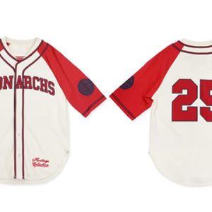 Kansas City Monarchs #25 White Stitched Jersey