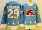Colorado Avalanche #29 Nathan MacKinnon Blue Stitched Jersey