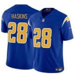 Los Angeles Chargers #28 Hassan Haskins Royal 2024 F.U.S.E. Vapor Limited Stitched Jersey