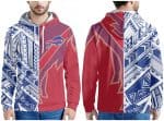 Buffalo Bills Royal Red White Pullover Hoodie