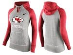 Nike Kansas City Chiefs Performance Hoodie Grey Red_1
