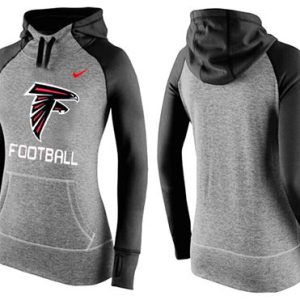 Nike Atlanta Falcons Performance Hoodie Grey Black_1