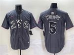 New York Mets #5 David Wright Navy City Connect Stitched Jersey