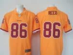 Redskins #86 Jordan Reed Yellow Limited Rush Stitched Nike Jersey