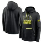 Cleveland Browns Black Volt Pullover Hoodie