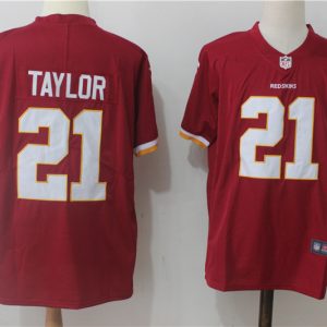 Washington Redskins #21 Sean Taylor Red Stitched Vapor Untouchable Limited Nike Jersey