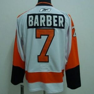 Flyers #7 Barber Stitched Winter Classic White Jersey