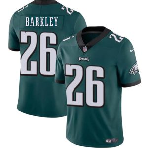 Philadelphia Eagles #26 Saquon Barkley Green Vapor Untouchable Limited Stitched Stitched Jersey