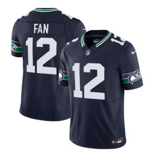 Seattle Seahawks #12 Fan 2023 F.U.S.E. Navy Limited Stitched Jersey