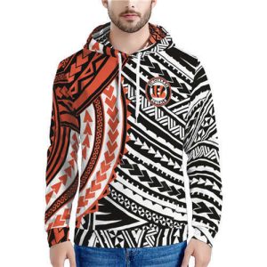 Cincinnati Bengals Black Orange Hoodie