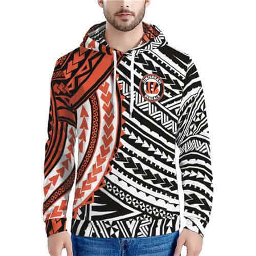 Cincinnati Bengals Black Orange Hoodie