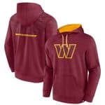 Washington Commanders Burgundy Defender Evo Pullover Hoodie