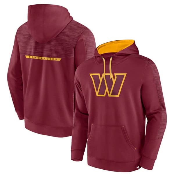 Washington Commanders Burgundy Defender Evo Pullover Hoodie