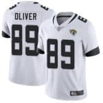 Jacksonville Jaguars #89 Josh Oliver White Vapor Untouchable Limited Stitched Jersey