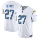 Los Angeles Chargers #27 J.K. Dobbins White 2024 F.U.S.E. Vapor Limited Stitched Jersey