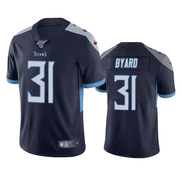Tennessee Titans #31 Kevin Byard Navy 2019 100th Season Vapor Untouchable Limited Stitched Jersey