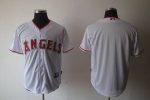 Angels Of Anaheim Blank White Cool Base Stitched Jersey