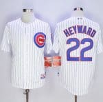 Cubs #22 Jason Heyward White Home Cool Base Stitched Jersey