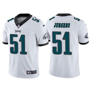 Philadelphia Eagles #51 Cameron Jurgens White Vapor Untouchable Limited Stitched Jersey