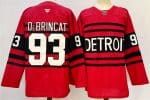 Detroit Red Wings #93 Alex DeBrincat Red 2024-25 Reverse Retro Stitched Jersey