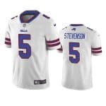 Buffalo Bills #5 Marquez Stevenson White Vapor Untouchable Limited Stitched Jersey