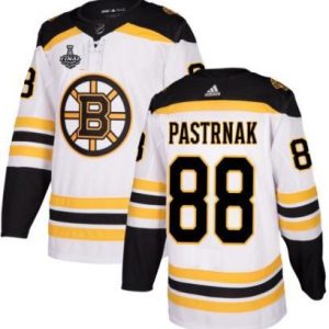 Boston Bruins #88 David Pastrnak White 2019 Stanley Cup Final Bound Breakaway Stitched Adidas Jersey