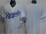 Royals Blank White New Cool Base Stitched Jersey