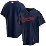 Minnesota Twins Navy Cool Base Stitched Jersey