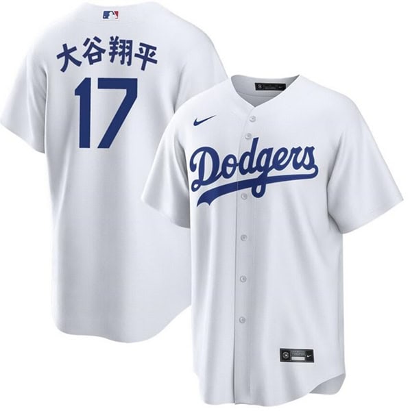 Los Angeles Dodgers #17 ´ó¹ÈÏèÆ½ White Cool Base Stitched Jersey