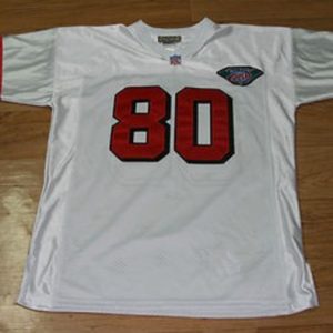 San Francisco 49ers #80 Jerry Rice White Stitched Jersey