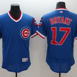 Cubs #17 Kris Bryant Blue Flexbase Authentic Collection Cooperstown Stitched Jersey