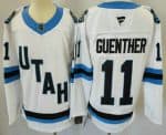 Utah Club #11 Dylan Guenther White 2024 Stitched Jersey