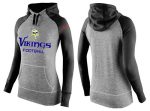 Nike Minnesota Vikings Performance Hoodie Grey Black