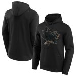 San Jose Sharks Black Edge Hoodie