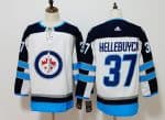 Winnipeg Jets #37 Connor Hellebuyck White Stitched Adidas Jersey