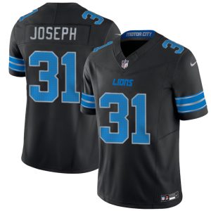 Detroit Lions #31 Kerby Joseph Black 2024 F.U.S.E. 2nd Alternate Vapor Limited Stitched Jersey