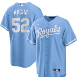 Kansas City Royals #52 Michael Wacha Light Blue Limited Cool Base Stitched Jersey