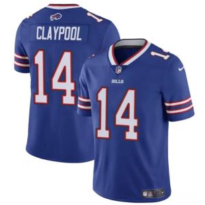 Buffalo Bills #14 Chase Claypool Blue 2024 Vapor Untouchable Limited Stitched Jersey