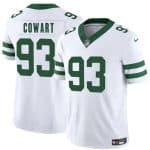 New York Jets #93 Byron Cowart White 2025 F.U.S.E. Vapor Untouchable Limited Stitched Jersey