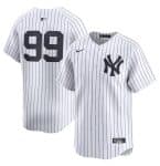 New York Yankees #99 Aaron Judge White Home Limited Stitched Jersey