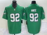 Philadelphia Eagles #92 Reggie White Green 2023 F.U.S.E. Vapor Untouchable Stitched Jersey