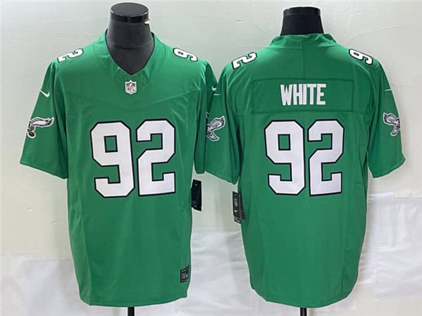 Philadelphia Eagles #92 Reggie White Green 2023 F.U.S.E. Vapor Untouchable Stitched Jersey