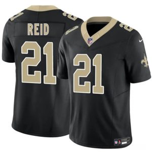 New Orleans Saints #21 Justin Reid Black 2025 F.U.S.E. Vapor Limited Stitched Jersey