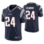 New England Patriots #24 Stephon Gilmore Navy 2019 100th Season Vapor Untouchable Limited Stitched Jersey