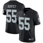 Raiders #55 Vontaze Burfict Black Vapor Untouchable Limited Stitched Jersey