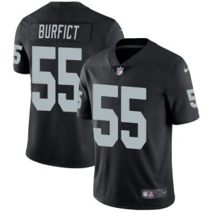 Raiders #55 Vontaze Burfict Black Vapor Untouchable Limited Stitched Jersey